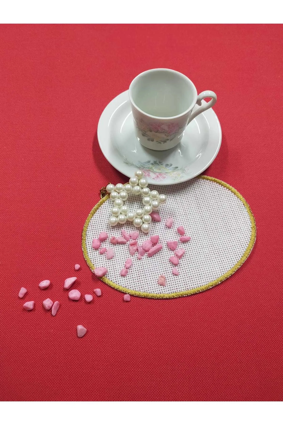 OVAL GOLD SUNUM PEÇETESİ- 6 ADET  -