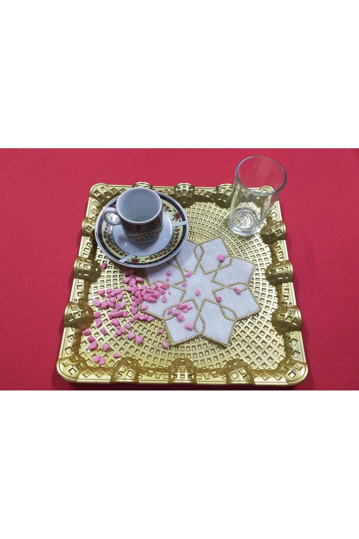 KAR TANESİ GOLD SUNUM PEÇETESİ  - 6 ADET  -