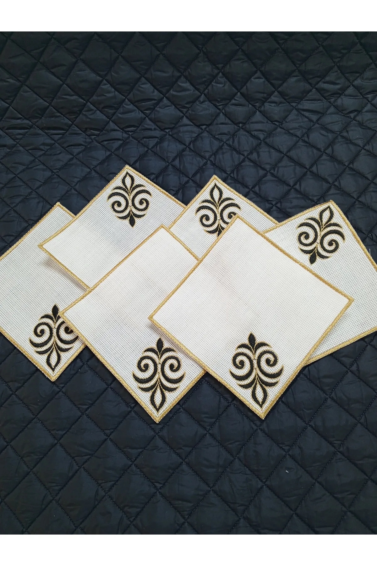 MARAŞ 1 EKRU SUNUM PEÇETESİ 6 ADET - 6 ADET  -