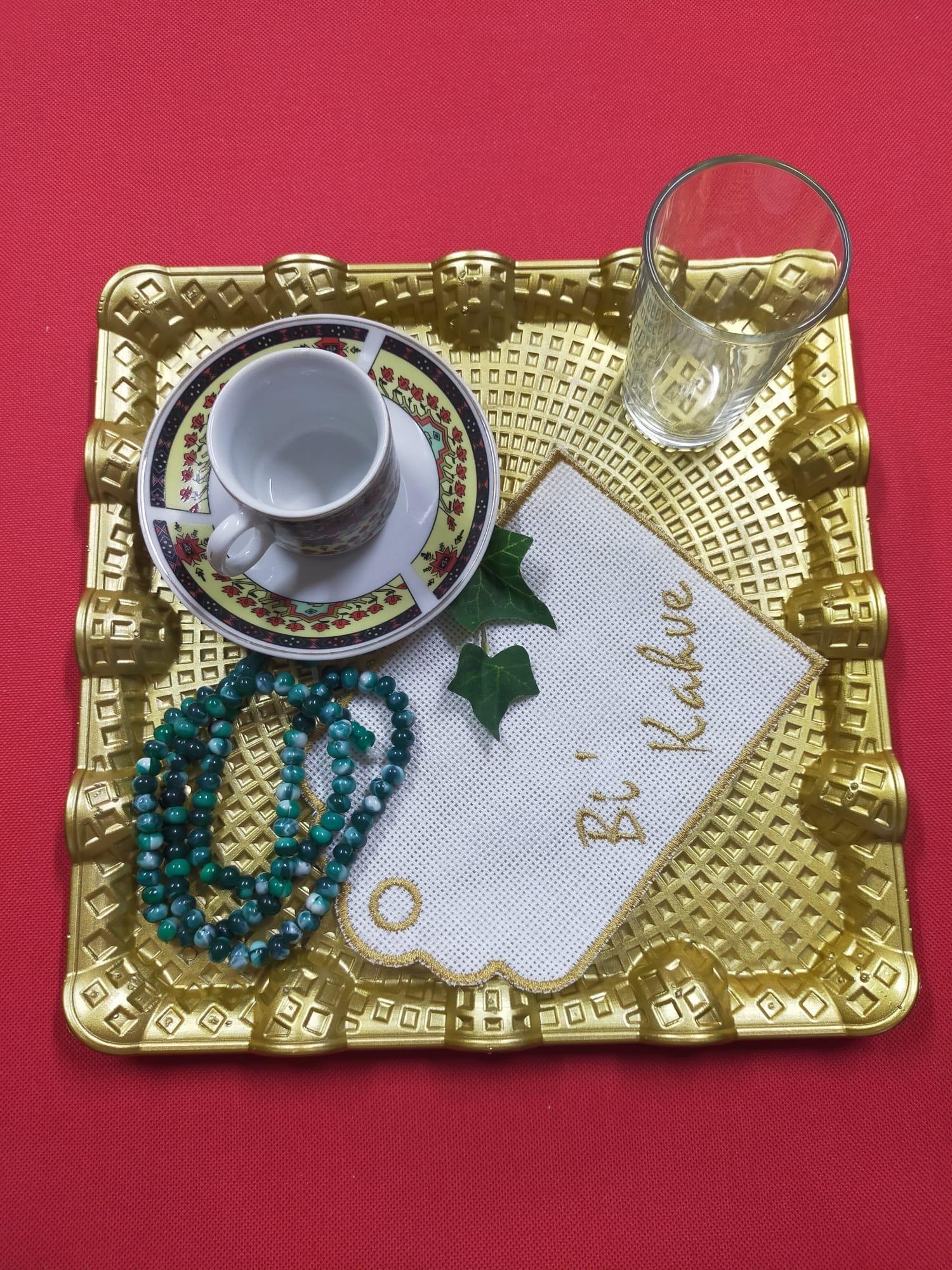 Bİ KAHVEM SUNUM PEÇETESİ  - 6 ADET  -