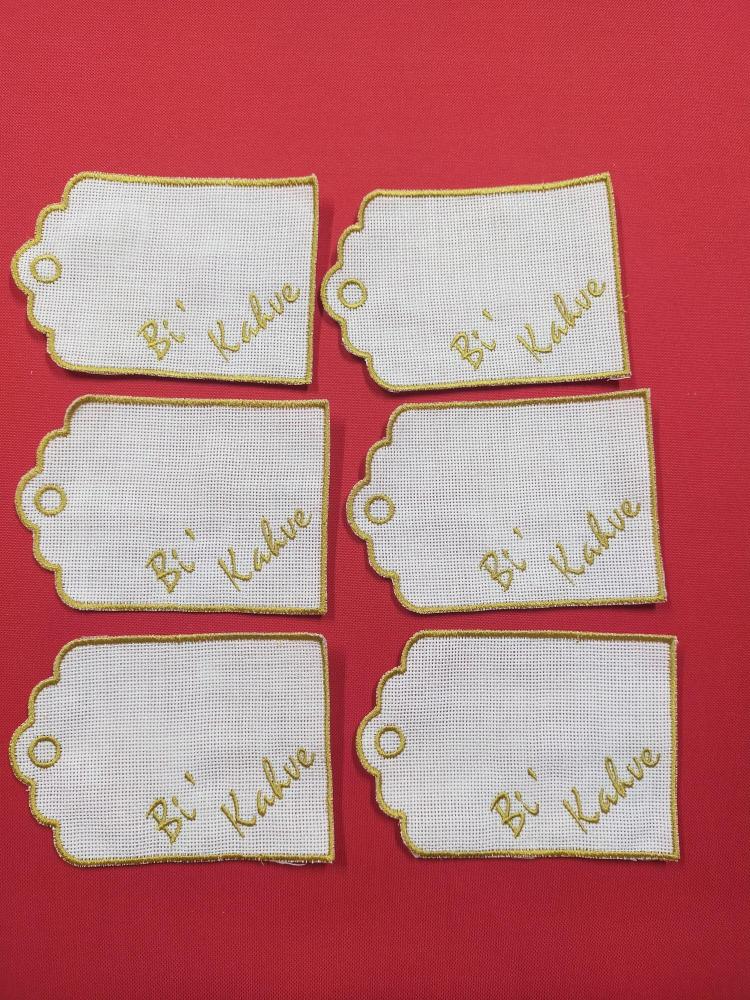 Bİ KAHVEM SUNUM PEÇETESİ  - 6 ADET  -