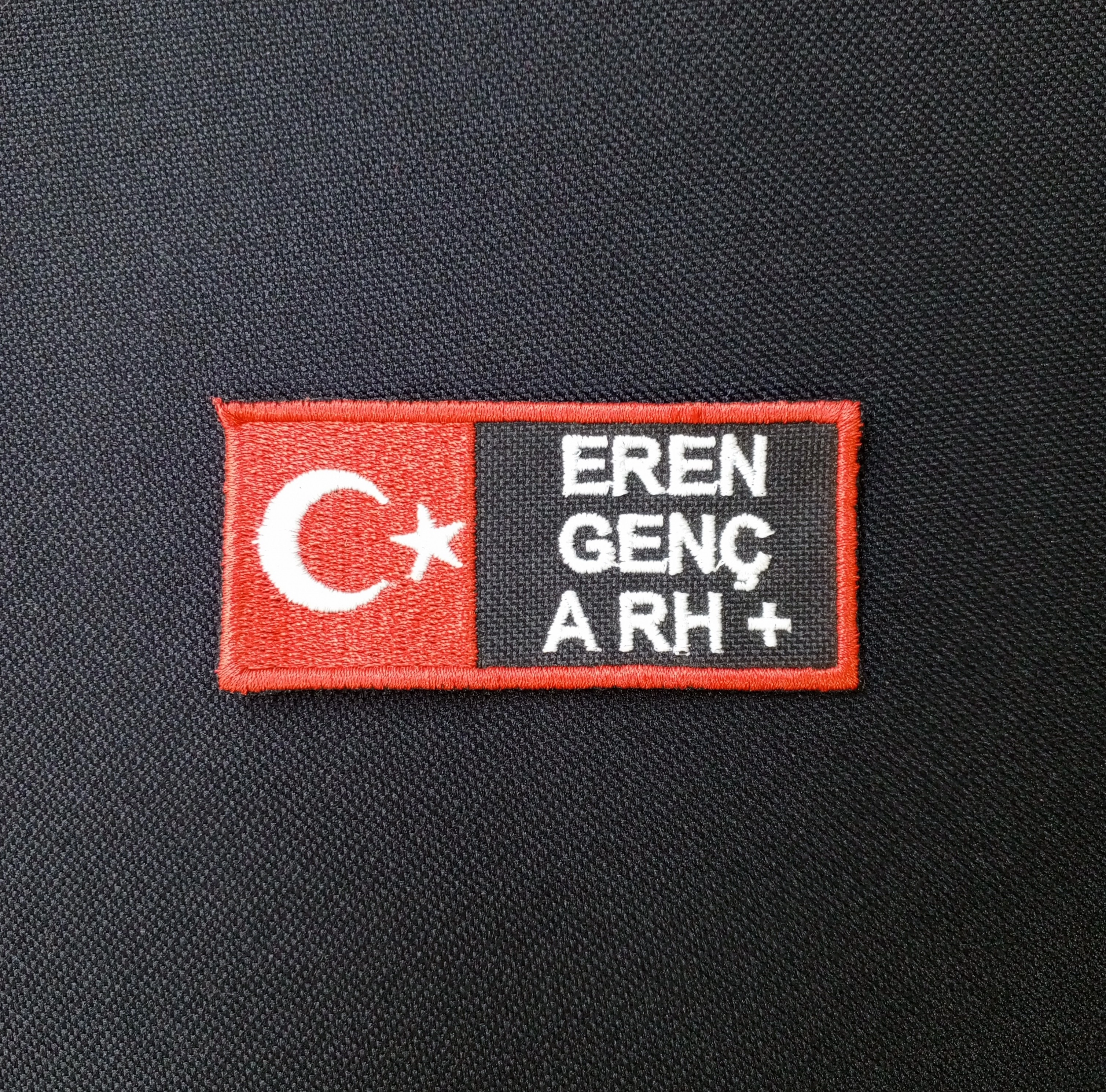 İsimlik 1 - Kan Grubu İsim Bayrak 4x9 cm