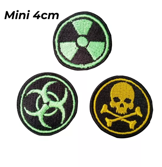 Mini Toksik Hazard 3’lü Aksesuar 4cm