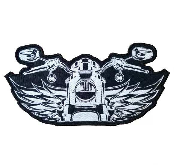 Kanatlı Chopper Motorcu Nakışı & Özel Tasarım